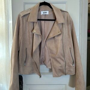 BB Dakota by Steve Madden Beige Suede Jacket